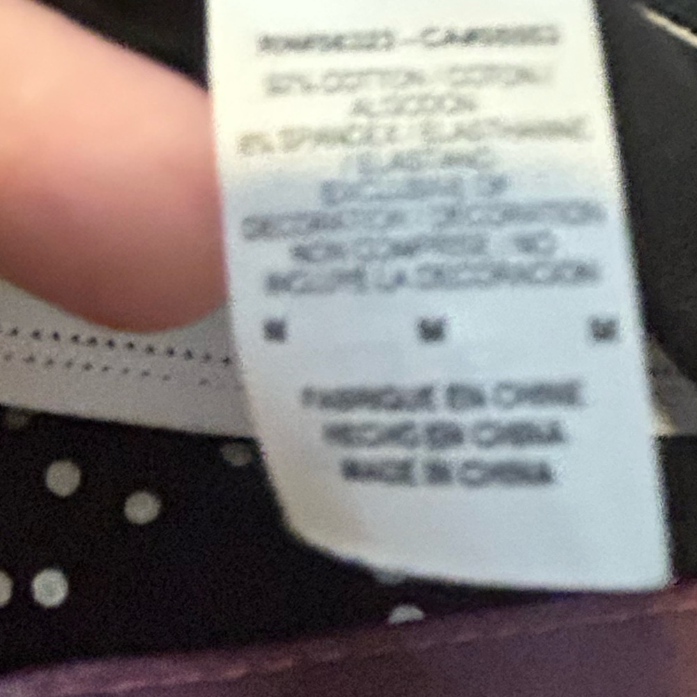 50%offw❤️ Nike Active Workout Polka Dot Pants Women’s Sz m #4 - Picture 5 of 6